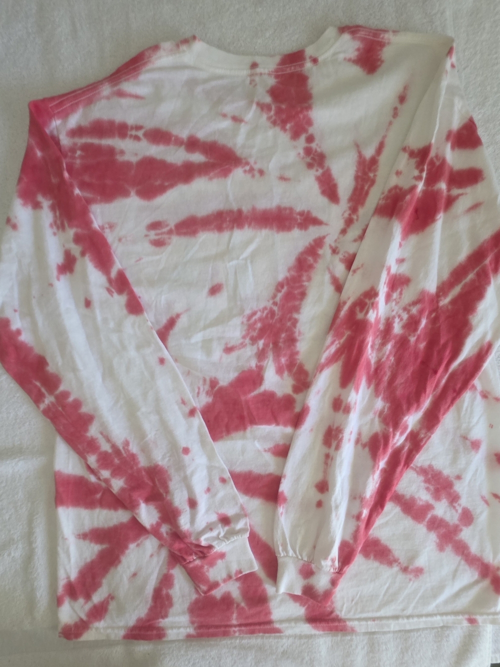 NWOT Junk Food NFL Kansas City Chiefs Tie Dye Long Sleeve Shirt  L  Unisex - Picture 4 of 5